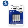 Panasonic - Hyundai piles AAA alcalines - 4 pcs