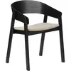 Chaise en bois de frêne Pole To Pole Edo Wooden Arm (x2) 55x50x76,5 cm