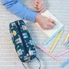 Trousse D'école Et Loisirs Pour Enfant Bleu Marine