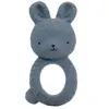 A Little Lovely Company Anneau de dentition Lapin bleu anthracite