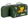 A Little Lovely Company Lot de 2 valisettes de rangement Tigre
