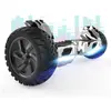 RCB Hoverboard 8,5 pouces Hummer Tout Terrain LED Bluetooth avec Moteur Puissant Cadeau iéal Camouflage
