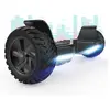 RCB Hoverboard 8,5 pouces Hummer Tout Terrain LED Bluetooth avec Moteu...