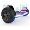 RCB Hoverboard 8,5 pouces Hummer Tout Terrain LED Bluetooth avec Moteu...