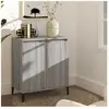vidaXL Buffet Sonoma gris 60x35x70 cm Bois d'ingénierie