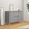 vidaXL Buffet Sonoma gris 103,5x35x70 cm Bois d'ingénierie