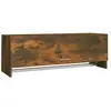 vidaXL Garde-robe Chêne fumé 100x32,5x35 cm Bois d'ingénierie