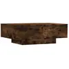 vidaXL Table basse Chêne fumé 90x60x31 cm Bois d'ingénierie
