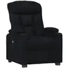 vidaXL Fauteuil inclinable électrique Noir Tissu