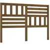 vidaXL Tête de lit Marron miel 166x4x100 cm Bois massif de pin