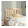 vidaXL Tête de lit 156x4x100 cm Bois massif de pin