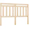 vidaXL Tête de lit 140x4x100 cm Bois massif de pin