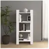 vidaXL Bibliothèque/Séparateur de pièce Blanc 60x35x125 cm Bois massif
