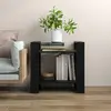 vidaXL Boekenkast/kamerscherm 60x35x57 cm massief grenenhout zwart813878