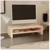 vidaXL Support de moniteur 50x24x13 cm Bois de pin solide