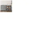 VIDAXL Buffet 2 pcs, Armoires avec 4 Portes, Meubles de Rangement, Organisateurs de Salle de Séjour Salon Intérieur, Sonoma Gris Bois d'Ingénierie