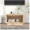 vidaXL Meuble TV 60x35x35 cm Bois de pin massif