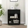 vidaXL Armoire console Noir 60x34x75 cm Bois de pin solide