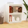 vidaXL Armoire console Blanc 60x34x75 cm Bois de pin solide