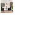 vidaXL Mobilier de salle à manger de jardin avec coussins 3 pcs Noir