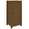 vidaXL Buffets 2 pcs Marron miel 40x35x80 cm Bois massif de pin