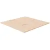vidaXL Dessus de table carré 90x90x1,5 cm Bois chêne massif non traité