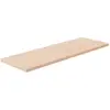 vidaXL Panneau d'étagère 60x20x1,5 cm Bois de chêne massif non traité