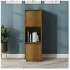 vidaXL Buffet Marron miel 38x35x117 cm Bois massif de pin