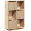vidaXL Buffet 74x35x117 cm Bois massif de pin