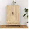 vidaXL Buffet Chêne sonoma 70x31x115 cm Bois d'ingénierie