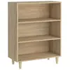 vidaXL Buffet Chêne sonoma 69,5x32,5x90 cm Bois d'ingénierie