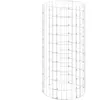 vidaXL Vidaxl Poteau À Gabion Circulaire Acier Galvanisé Ø50x100 Cm