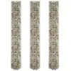 vidaXL Lit surélevé à gabion circulaire 3pcs Acier galvanisé Ø30x200cm