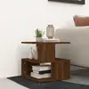 vidaXL Table d'appoint Chêne marron 40x40x40 cm Bois d'ingénierie