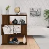 vidaXL Bibliothèque/Cloison Chêne marron 80x24x96 cm Bois d'ingénierie