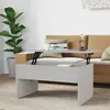 vidaXL Table basse Gris béton 80x50,5x41,5 cm Bois d'ingénierie