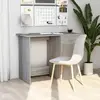 vidaXL Bureau Sonoma gris 100x50x76 cm Bois d'ingénierie