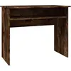vidaXL Bureau Chêne fumé 90x50x74 cm Bois d'ingénierie