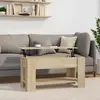 vidaXL Table basse Chêne sonoma 101x49x52 cm Bois d'ingénierie