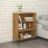 vidaXL Buffet Chêne fumé 69,5x32,5x90 cm Bois d'ingénierie