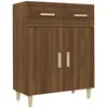 vidaXL Buffet Chêne marron 69,5x34x89 cm Bois d'ingénierie