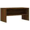 vidaXL Meuble TV chêne marron 80x40x40 cm bois d'ingénierie