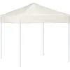 vidaXL Tente de réception pliable Crème 2x2 m
