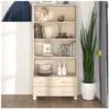vidaXL Buffet HAMAR Bois massif de pin Marron miel