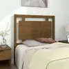 vidaXL Tête de lit Marron miel 95,5x4x100 cm Bois massif de pin