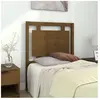 vidaXL Tête de lit Marron miel 80,5x4x100 cm Bois massif de pin