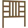 vidaXL Tête de lit Marron miel 96x4x100 cm Bois massif de pin