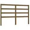 vidaXL Tête de lit Marron miel 166x4x100 cm Bois massif de pin