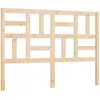 vidaXL Tête de lit 146x4x104 cm Bois massif de pin