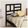 vidaXL Tête de lit Blanc 81x4x104 cm Bois massif de pin